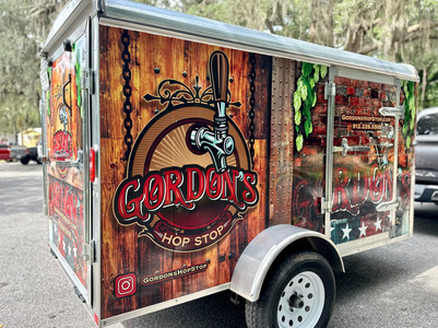Custom Business Food Truck Wrap Savannah