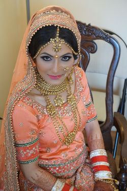 Indian Bridal Make Up & Hair Calgary