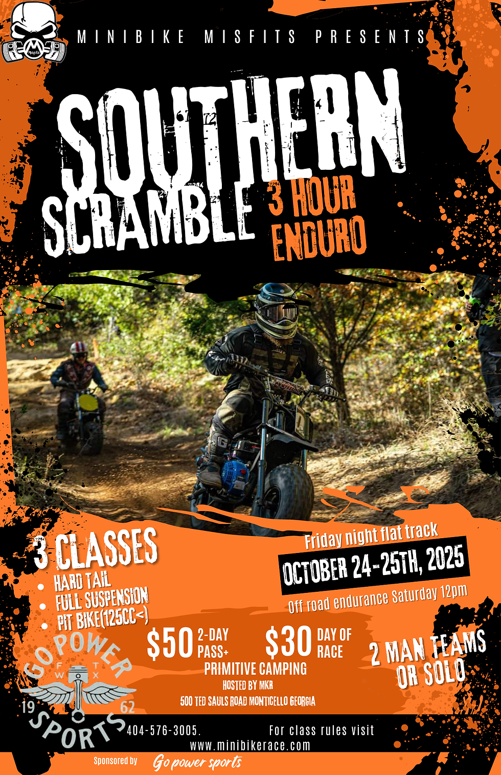 Southern Scramble 3 hour Enduro