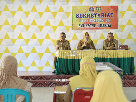 Wakil Bupati Pohuwato Tinjau Pelaksanaan Ujian Akhir Semester SD-SMP
