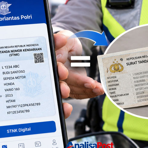 Korlantas Polri Berlakukan STNK Digital, Legalitas Setara Dokumen Fisik