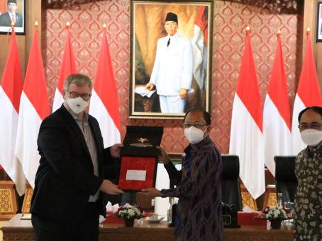 Gubernur Bali Koster Yakinkan Governor of World Water Council Bali Siap Jadi Tuan Rumah WWF 2024