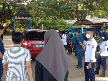 Pelabuhan Tobaku Mulai Di Padati Pemudik 