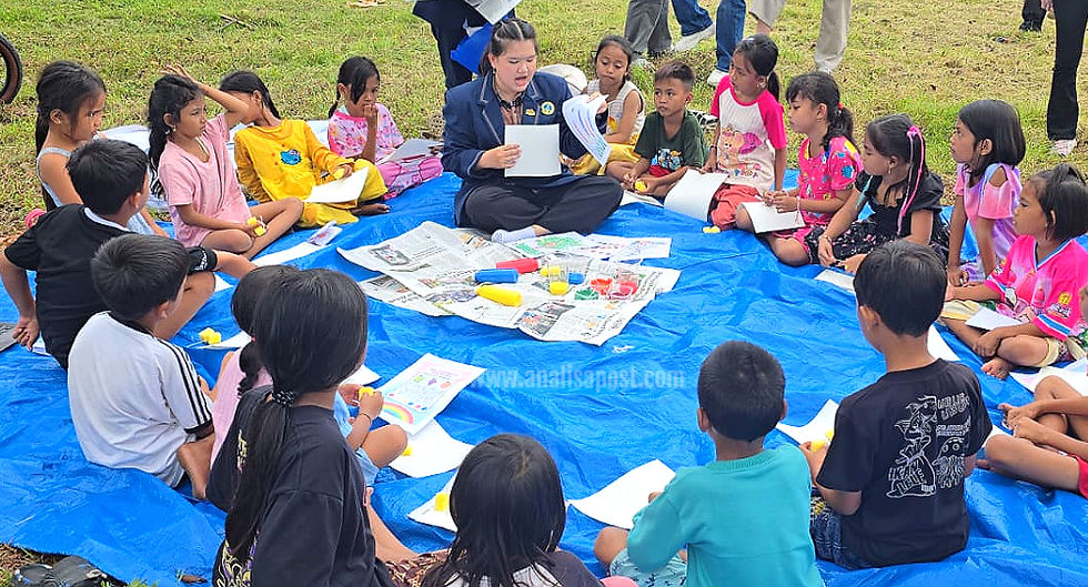 Melalui metode kreatif seperti melukis dan edukasi berbasis life skill, kegiatan ini bertujuan meningkatkan keterampilan, literasi, serta membangun kepercayaan diri anak-anak di lingkungan komunitas