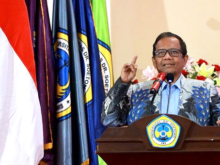 Mahfud MD Ingatkan Pentingnya Supremasi Hukum untuk Jaga Demokrasi