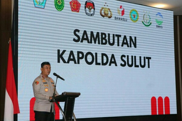 Kapolda Sulut Pimpin Rakor Demi Terciptanya Pilkada 2024