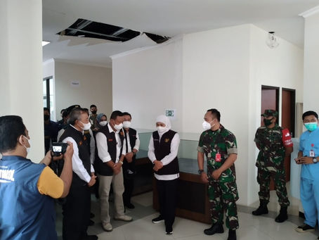 Kunjungan Kerja Gubernur Jawa Timur ke RSDLB/RI-OTG