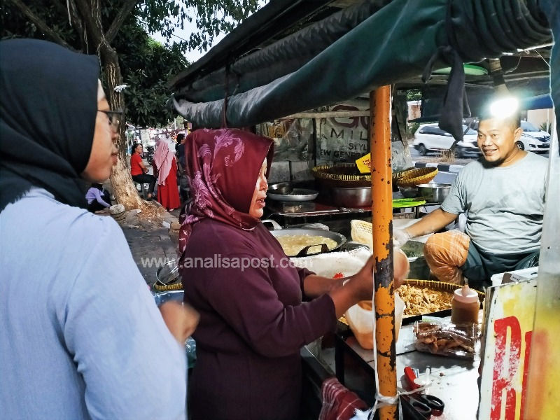 Salah satu pedagang PKL Suratmo Semarang