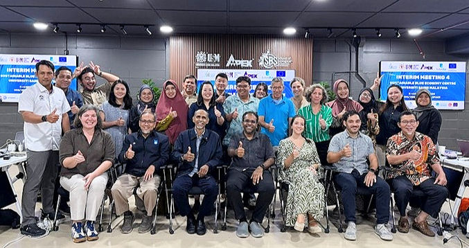 Interim Meeting ke-4 dalam kegiatan Proyek SustainaBlue yang dihadiri oleh perwakilan ITS sebagai salah satu dari sebelas partner yang bertanggung jawab menyukseskan proyek tersebut