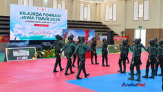 Kejurda FORBASI Jatim 2026, Adu Prestasi Baris-Berbaris Menuju Kejurnas