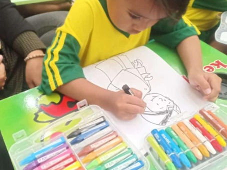 Gelar Kreativitas Seni Tari Dan Lomba Mewarnai