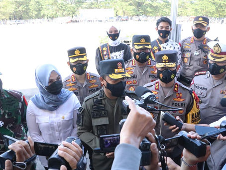 Polda Sulsel Gelar Apel Pasukan Kesiapan Pengamanan Hari Raya Idul Fitri dan Larangan Mudik 