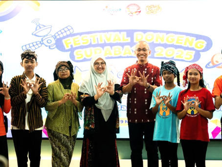 Festival Dongeng Surabaya Hidupkan Kembali Cerita sebagai Fondasi Karakter Anak