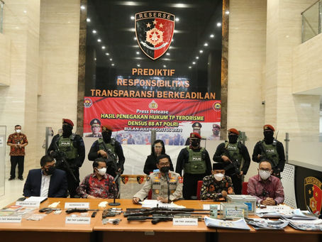 Tangkap 53 Terduga Teroris di 11 Provinsi, Polri Paparkan Sumber Pendanaan Kelompok Jalan
