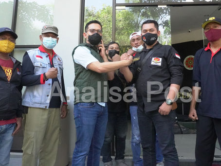 Patriot Garuda Nusantara (PGN) Melakukan Silahtuhrami ke Polrestabes Surabaya