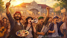 Ruang Seni Dibungkam, Seniman Surabaya Siapkan Perlawanan