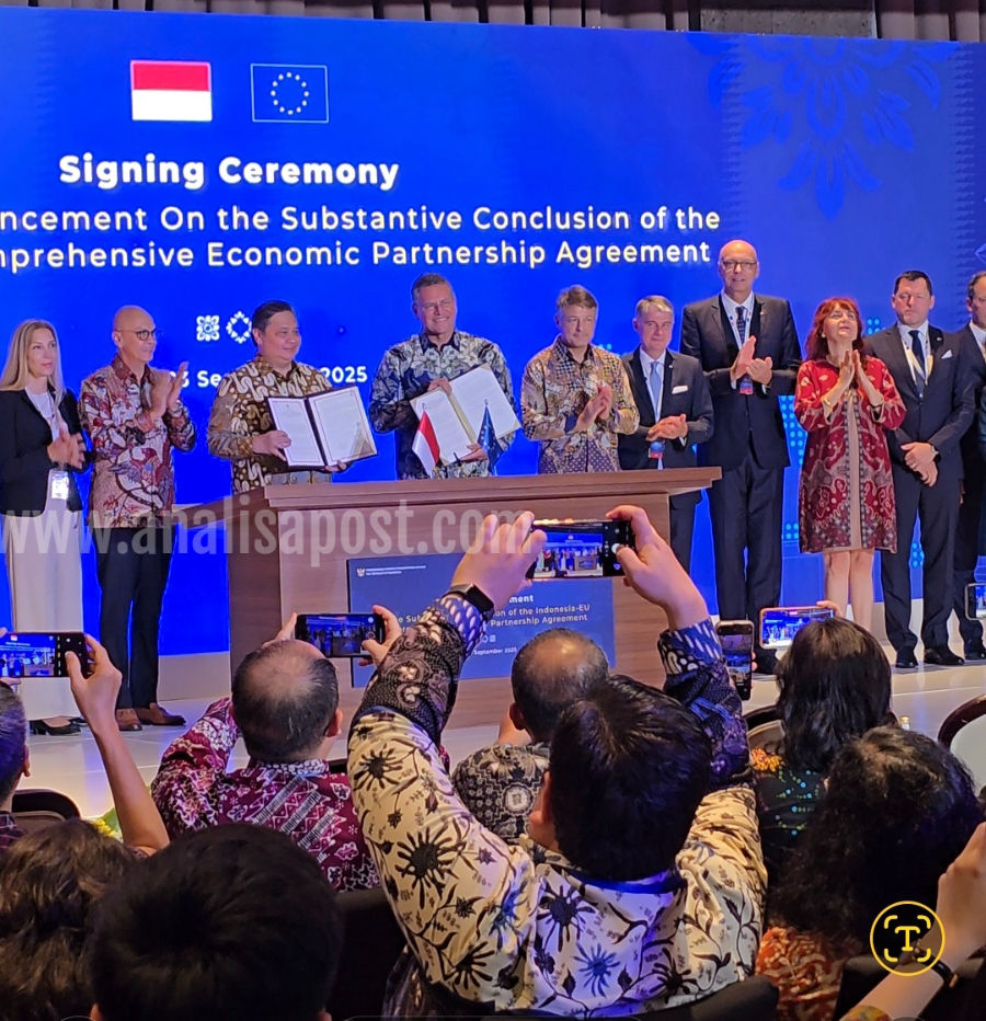 Kesepakatan ini diumumkan dalam kunjungan kerja Komisioner Perdagangan dan Keamanan Ekonomi Uni Eropa, Maros Sefcovic, Foto: Div