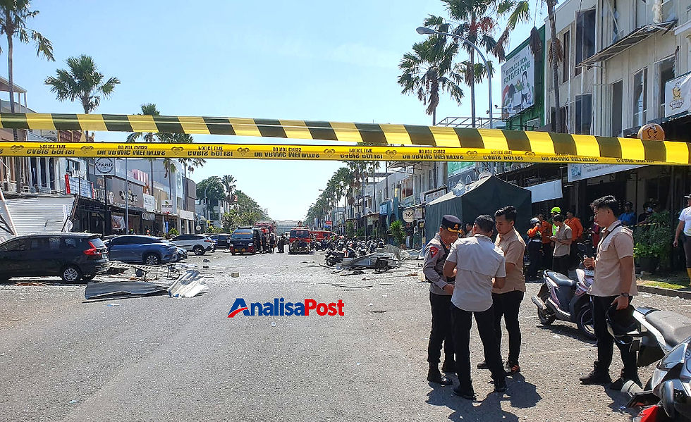 Meski lokasi telah dinyatakan aman, kepolisian masih melakukan penyelidikan untuk memastikan rangkaian peristiwa yang menyebabkan ledakan.