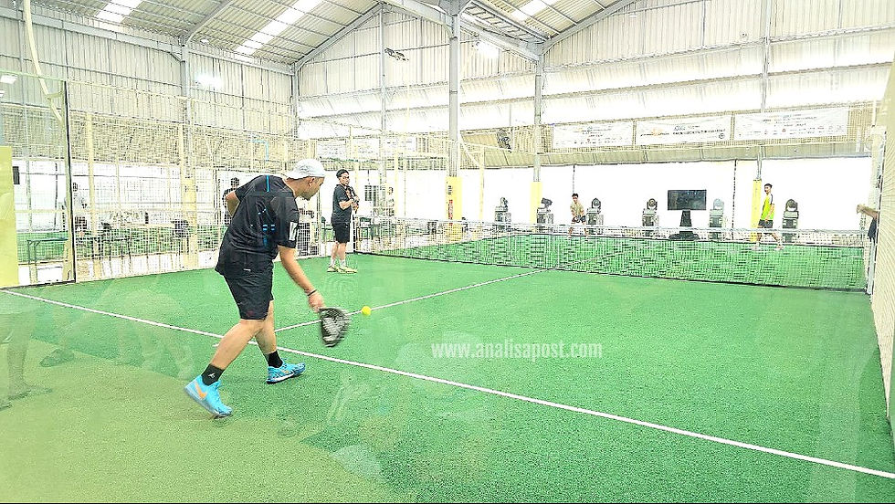 Lagi Tren, Pop Up Padel Kalirungkut Dorong Perkembangan Padel di Surabaya