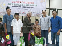 Buka Bersama, SMSI Surabaya & Korporasi Salurkan Bantuan ke Anak Yatim dan Dhuafa