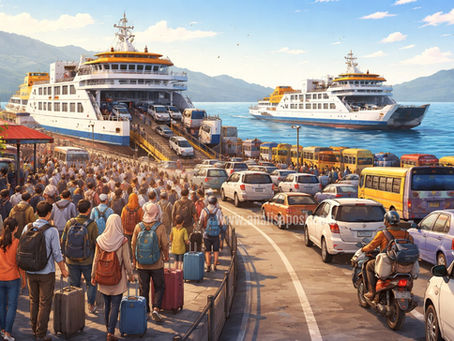 Hampir 500 Ribu Orang Tinggalkan Bali Selama Arus Mudik Lebaran 2026