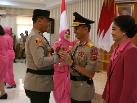 Wakapolda Sulut Brigjen Pol Bahagia Dachi Resmi Dilantik Irjen Pol Yudhiawan