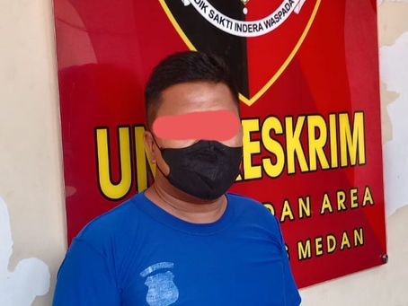 Polsek Medan Area Telah Mengamankan Seorang Laki-Laki Melakukan Perusakan Warga