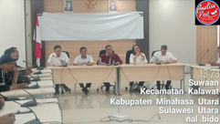Kabalai BPJN SULUT Gelar Pers Conference Terkait Ruas Jalan Nasional