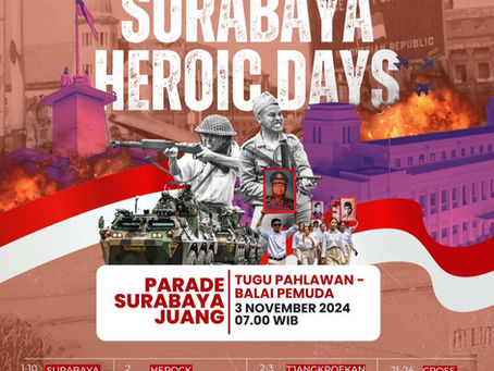 Parade Surabaya Juang 2025 Digelar Besok, Pemkot Siapkan Pengalihan Lalu Lintas dan 15 Titik Parkir