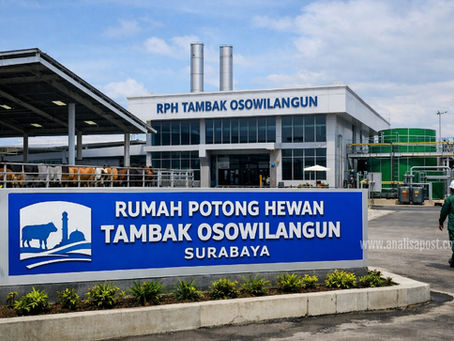 RPH Tambak Osowilangun Berfasilitas Modern, Mulai Difungsikan di Surabaya