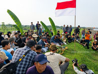20 Tahun Lumpur Lapindo, Warga Gelar Sambang Buyut Kenang Desa yang Tenggelam