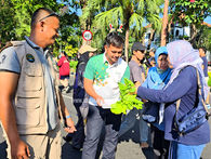 Bazar Tani DASANI Jadi Wadah Promosi Produk Urban Farming Kota Surabaya