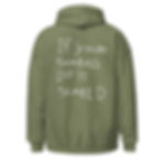 Thumbnail: Do It Scared - WHT Font - Standard Hoodie