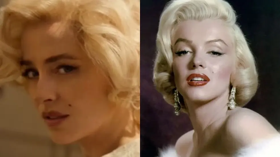 Primer vistazo de Dakota Johnson caracterizada como Marilyn Monroe para su próxima biopic