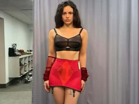 Rosalía debutó como actriz en Euphoria y compartió su experiencia en redes sociales