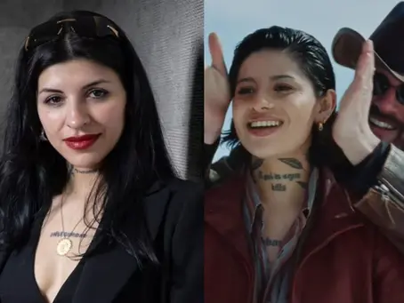 ¿Cazzualidad? Christian Nodal estrena Un Vals con modelo idéntica a Cazzu y Ángela Aguilar