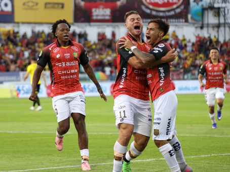 Deportivo Cuenca, con un hombre menos, vence a un Barcelona SC que jugó con suplentes