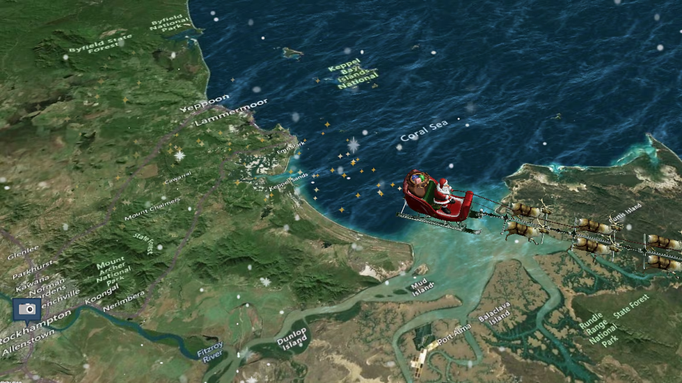 Sigue en vivo la ruta de Papá Noel: ¿Dónde está ahora?