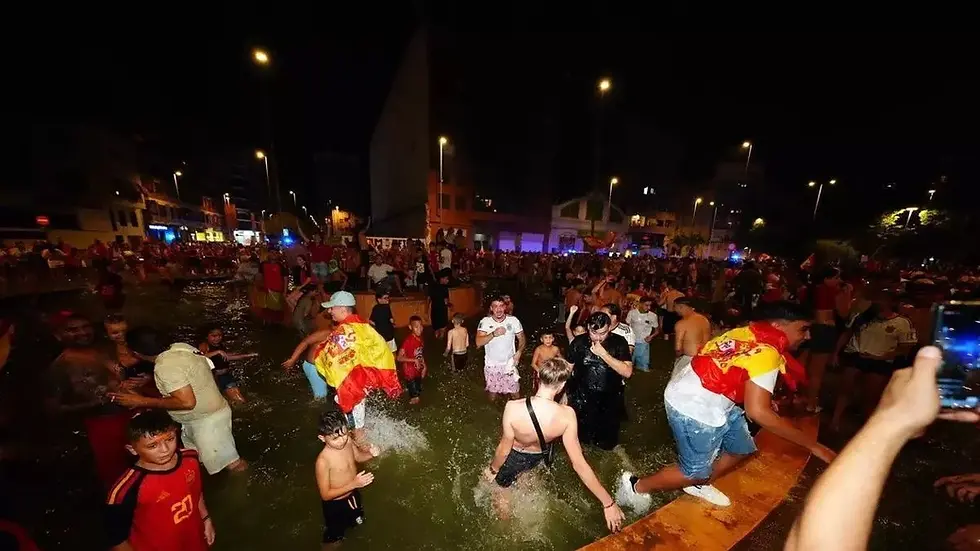 Los festejos en España por la victoria en el Mundial dejan dos muertos, más de 80 heridos y 12 detenidos