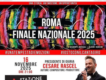 L’ultima tappa del Cantagiro edizione 2025 Decreterà i vincitori il 16 novembre a Stazione Birra