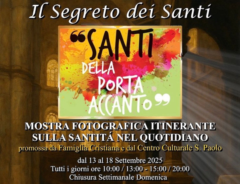 IL SEGRETO DEI SANTI a Roma – Ostia
