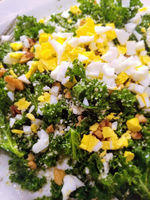 Fresh Kale & Spinach Protein Salad