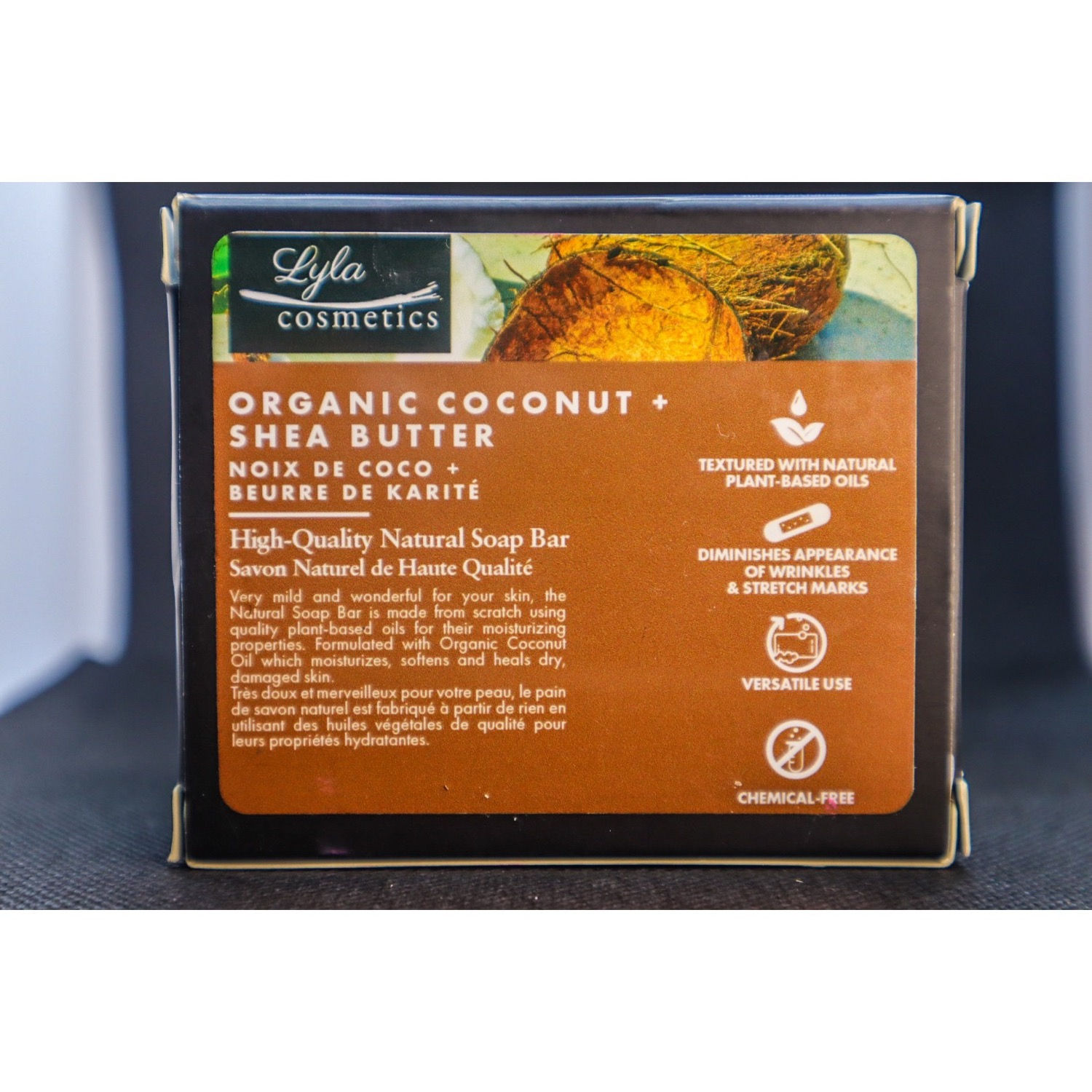 Organic coconut & Shea butter soap 