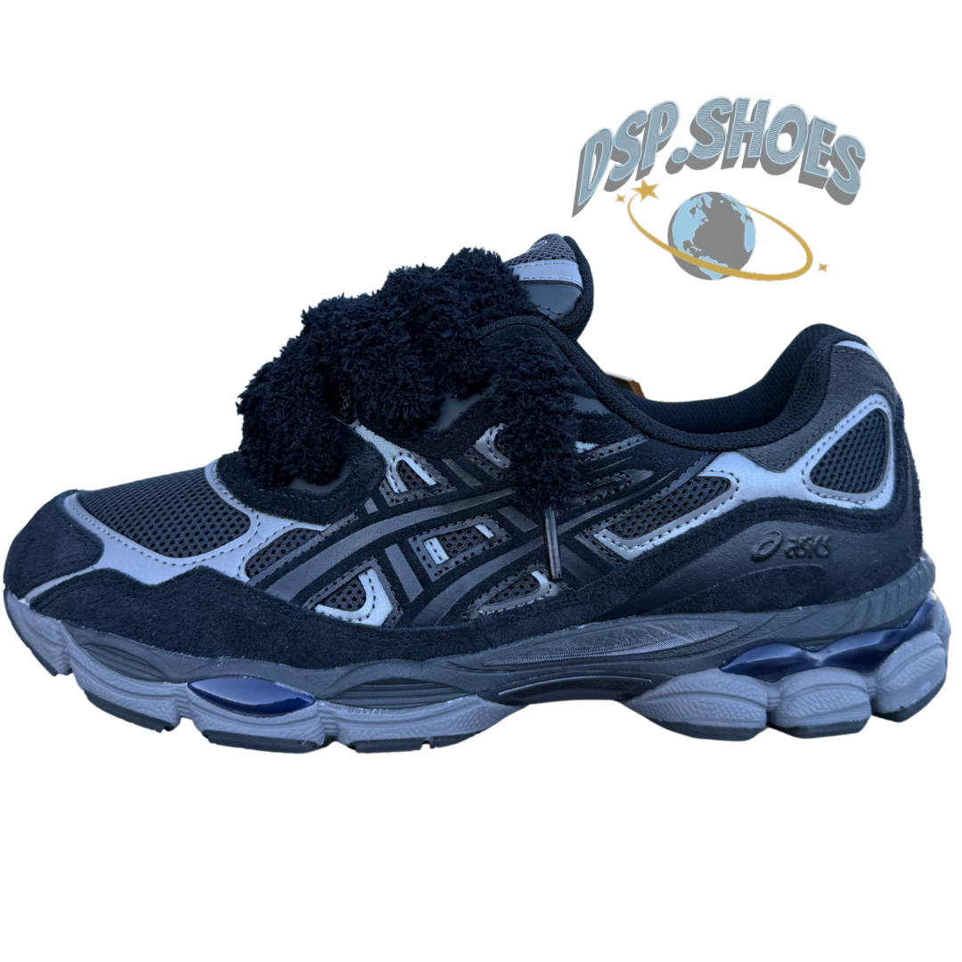 ASICS GEL NYC GRAPHITE GREY BLACK