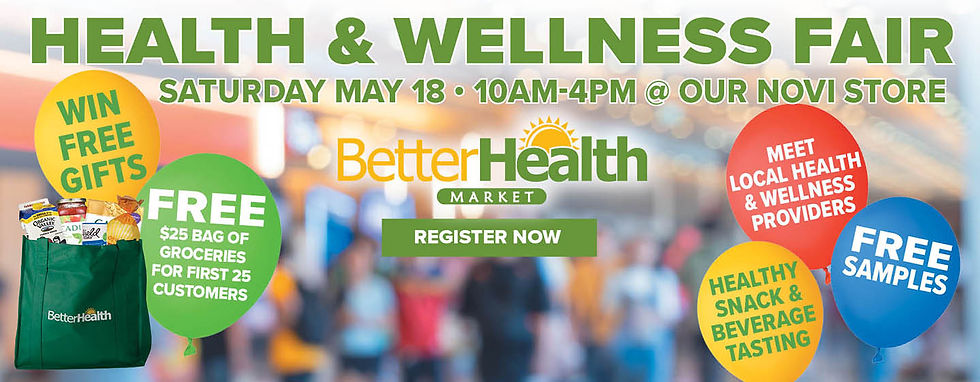 Better Health Novi Health Expo- Universal Energy Wellness Spa as a Vendor!
