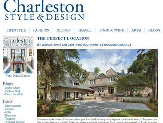 Our Work is Featured in Charleston Style & Design Magazine