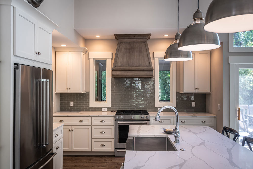 Quartz Countertops Provide a Needed Renovation to this Rental Home