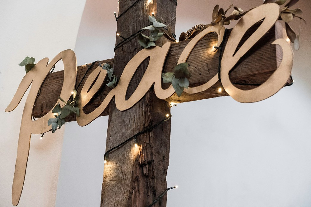 peace on a cross