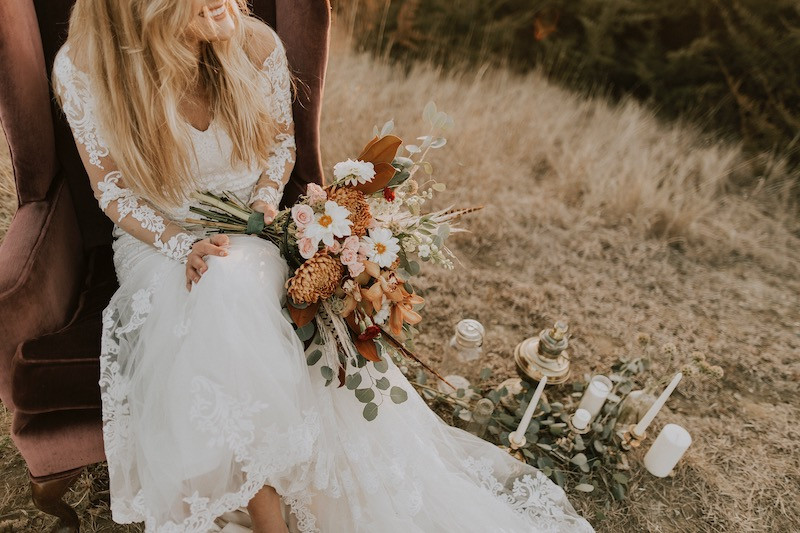 boho bride fashion