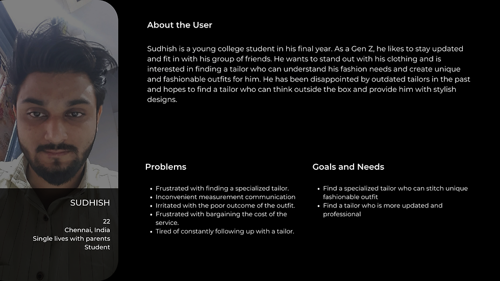 User persona-1